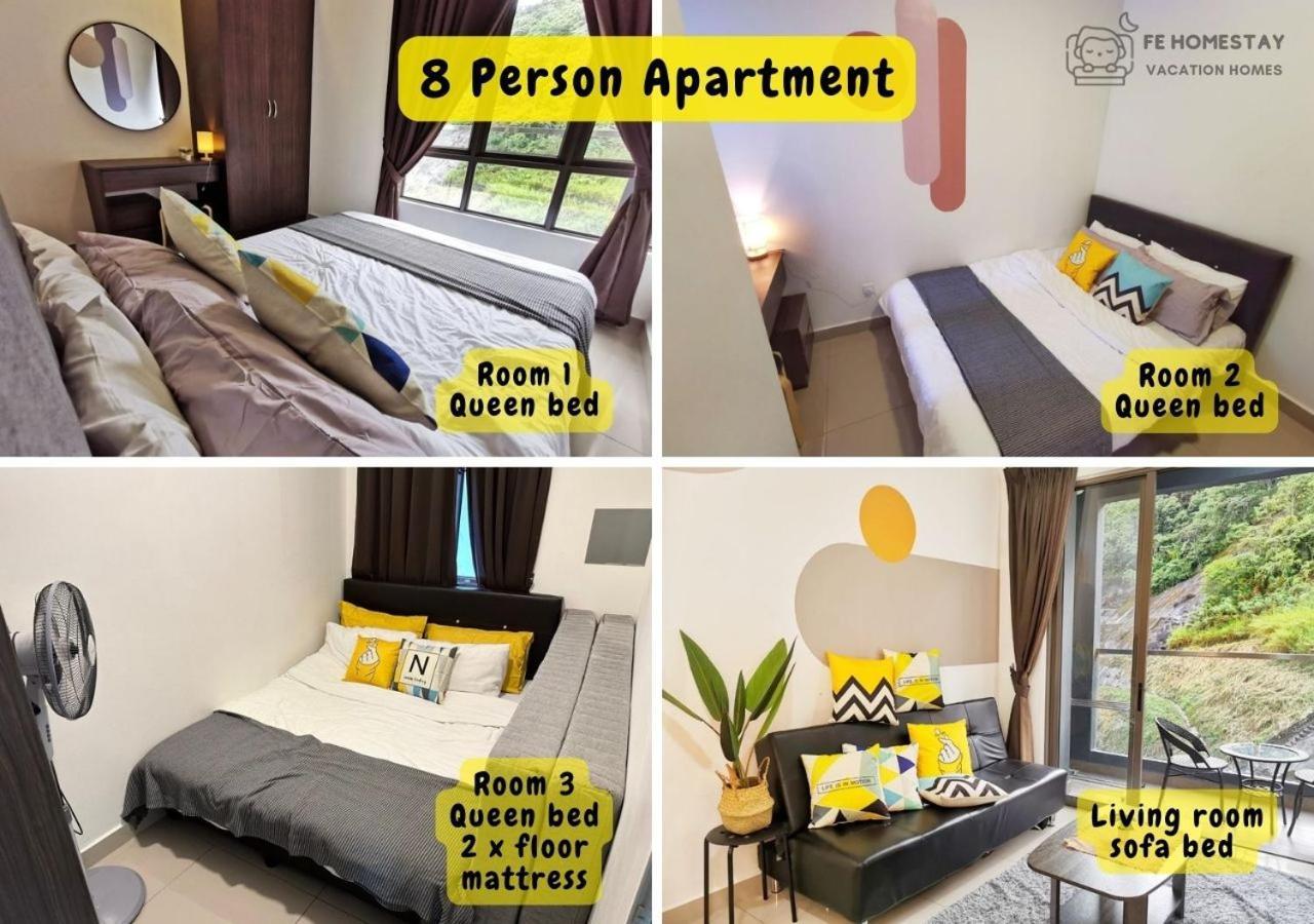 Fe Cozy Cameron Homestay Family 8 Pax 3Br Palas Horizon Brinchang 金马伦民宿 8人3房 Zewnętrze zdjęcie